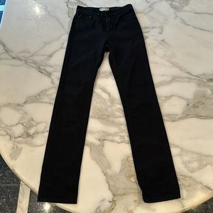 Fiorucci black straight legged jeans